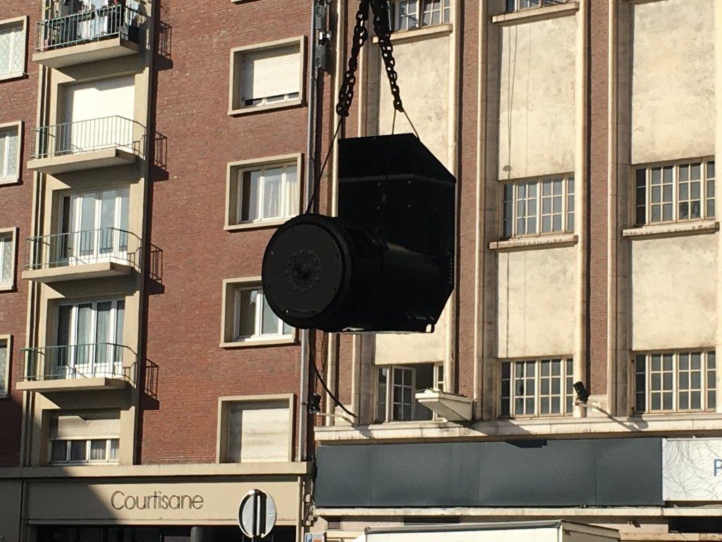 installation groupe électrogène pour Le Printemps à Lille - Flipo Richir