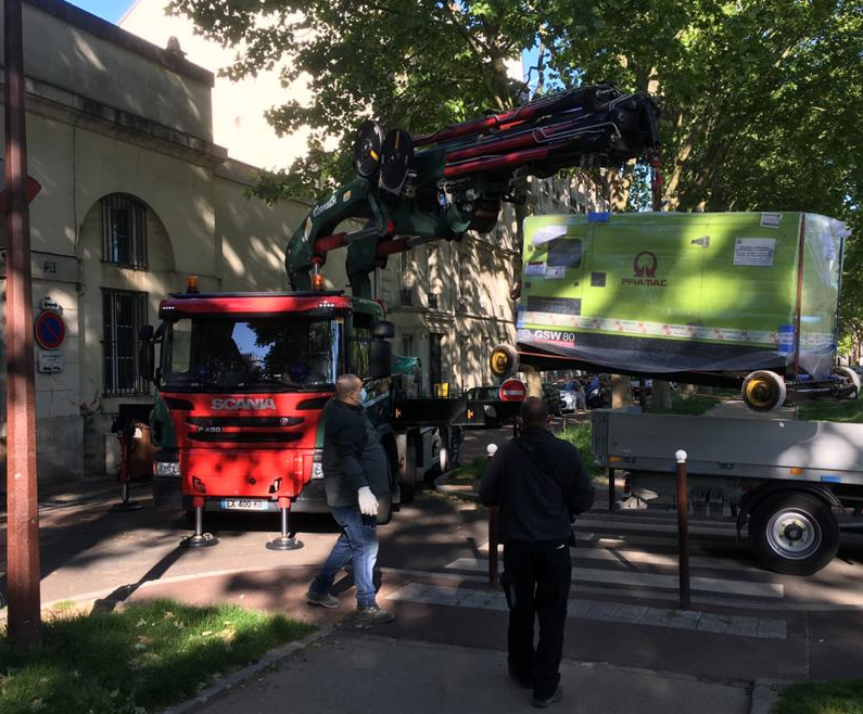 Installation et manutention groupe électrogène - Flipo Richir