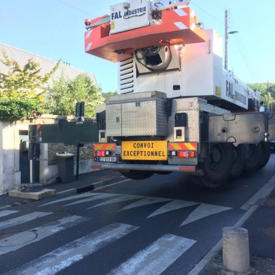 Installation d'un groupe électrogène à la Croix Rouge Française : Flipo Richir