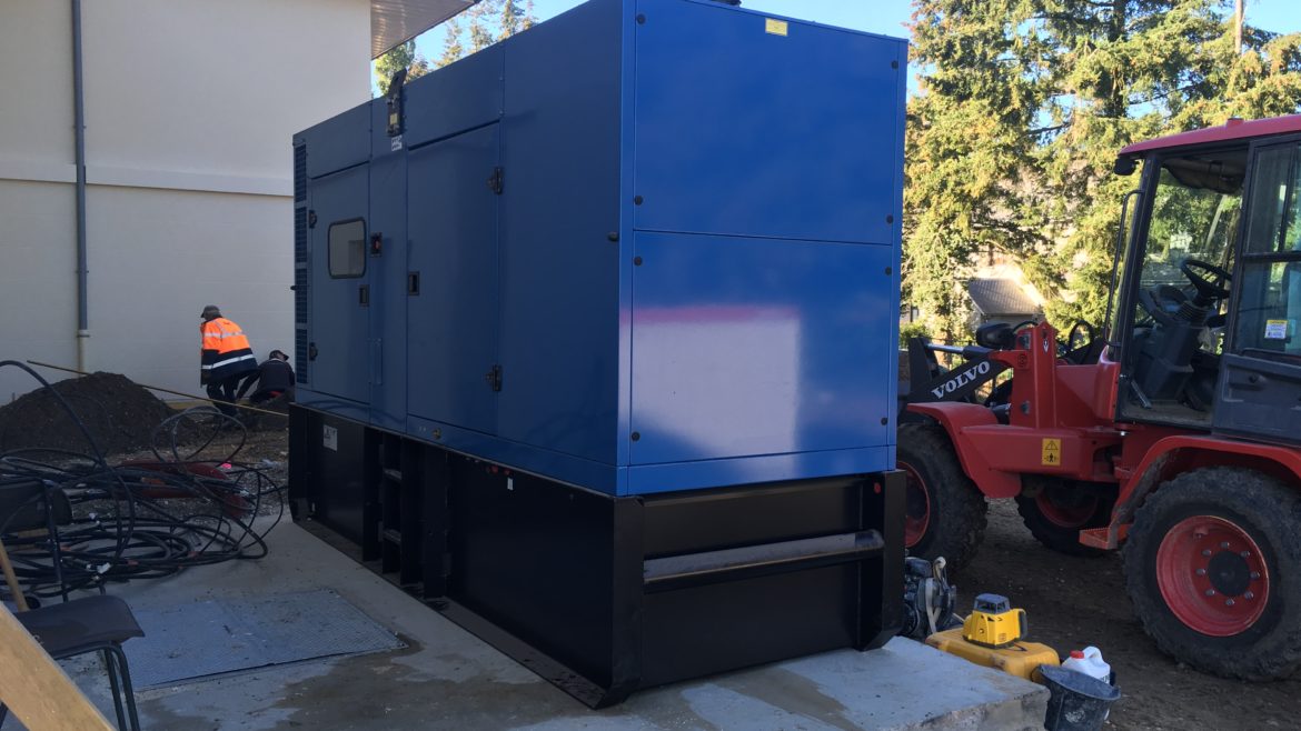 Installation d'un groupe électrogène de 275 KVA à Chars l Flipo Richir