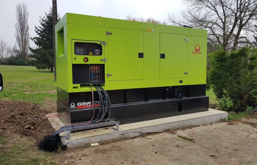 Installation d'un groupe électrogène pour l'EHPAD Le Champ de la Rose l Flipo richir