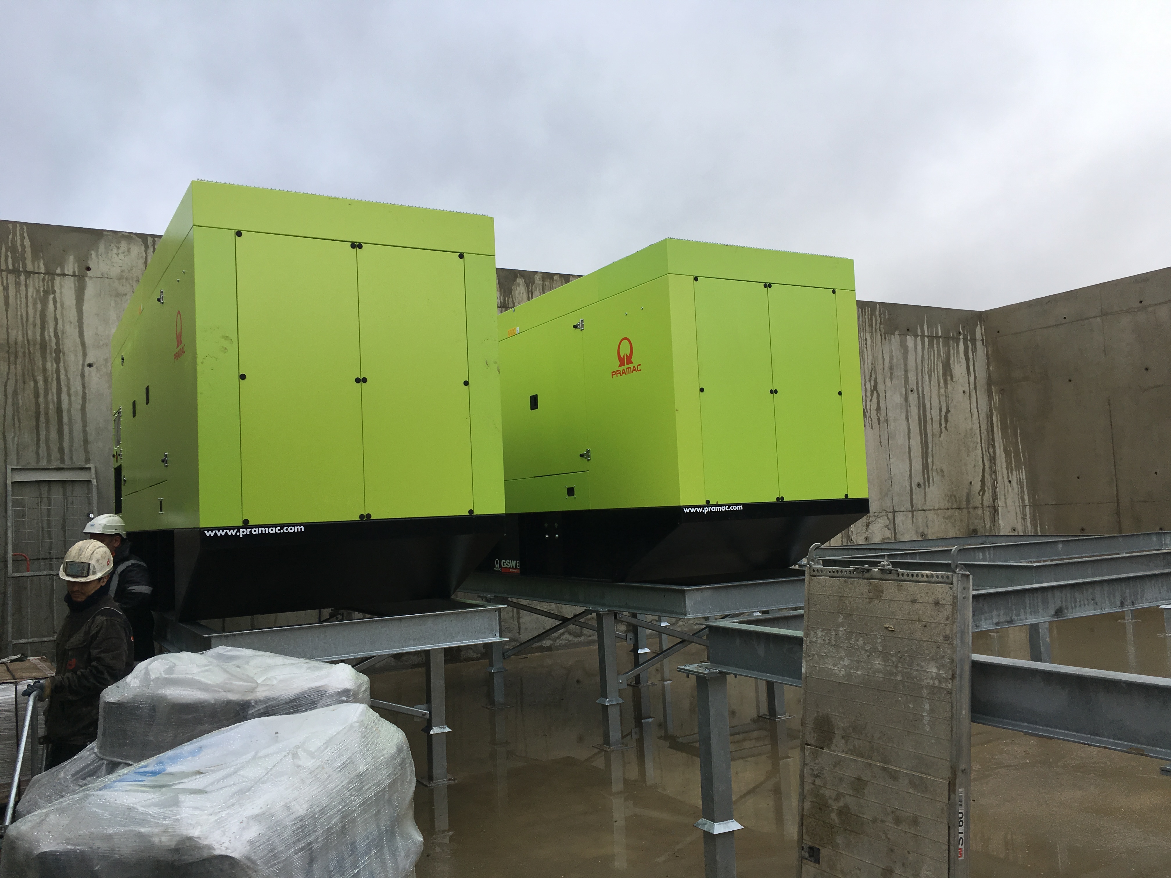 Installation de 2 groupes électrogènes à Metz l Flipo Richir