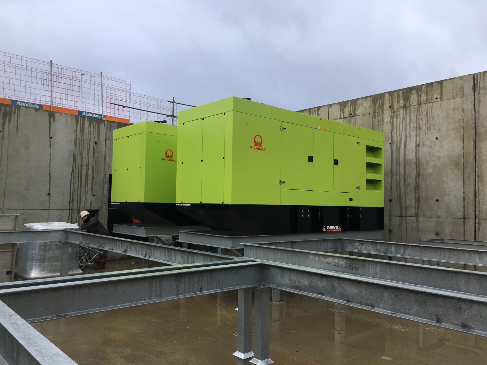 Installation de 2 groupes électrogènes à Metz l Flipo Richir