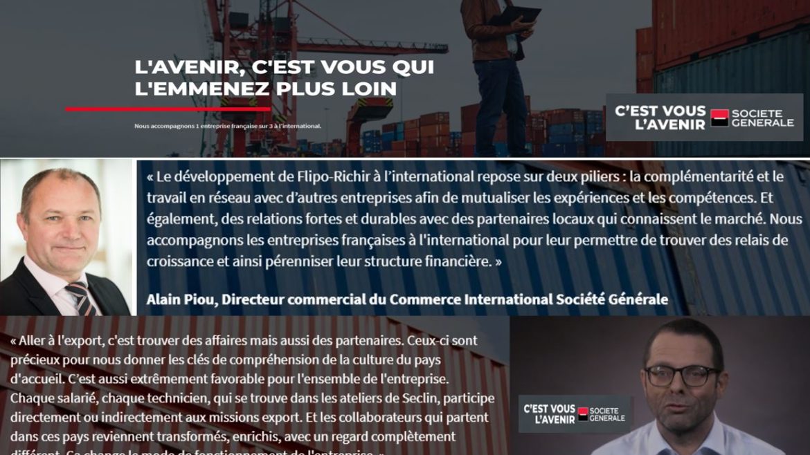 Interview sur le développement international des PME l Flipo Richir