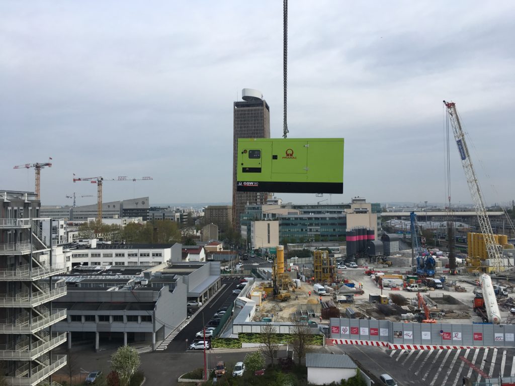 Install ation d'un groupe électrogène de 90 KVA à Paris l Flipo Richir