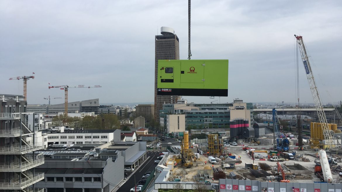 Install ation d'un groupe électrogène de 90 KVA à Paris l Flipo Richir