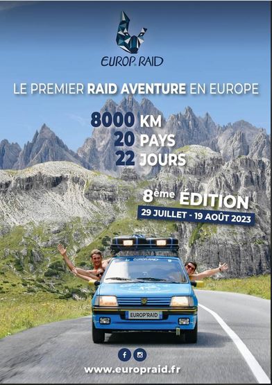 Affiche Europ'Raid 2023