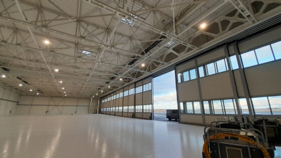 Automatisation des portes d’un hangar de l’aéroport le Bourget l Flipo Richir