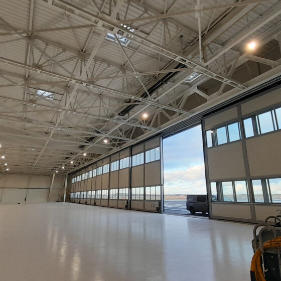 Automatisation des portes d’un hangar de l’aéroport le Bourget l Flipo Richir