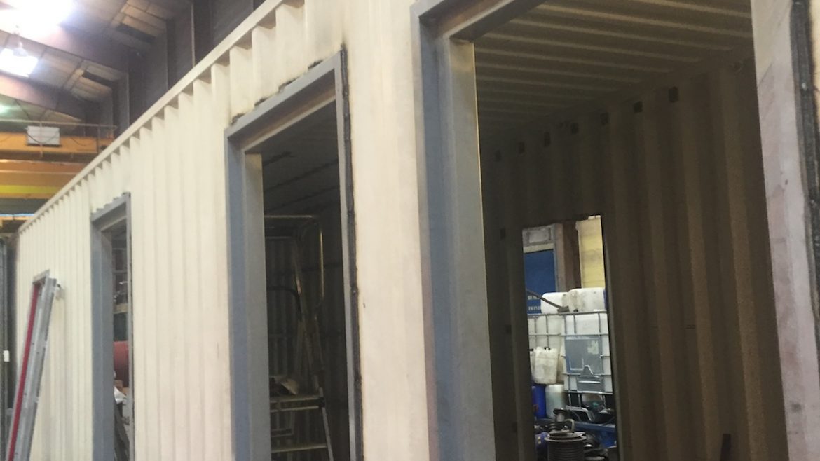 Fabrication et installation d’un container groupe électrogène spécial pour un centre hospitalier l Flipo Richir