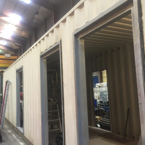 Fabrication et installation d’un container groupe électrogène spécial pour un centre hospitalier l Flipo Richir