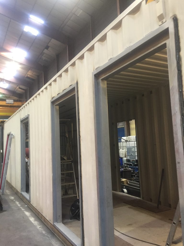 Fabrication et installation d’un container groupe électrogène spécial pour un centre hospitalier l Flipo Richir