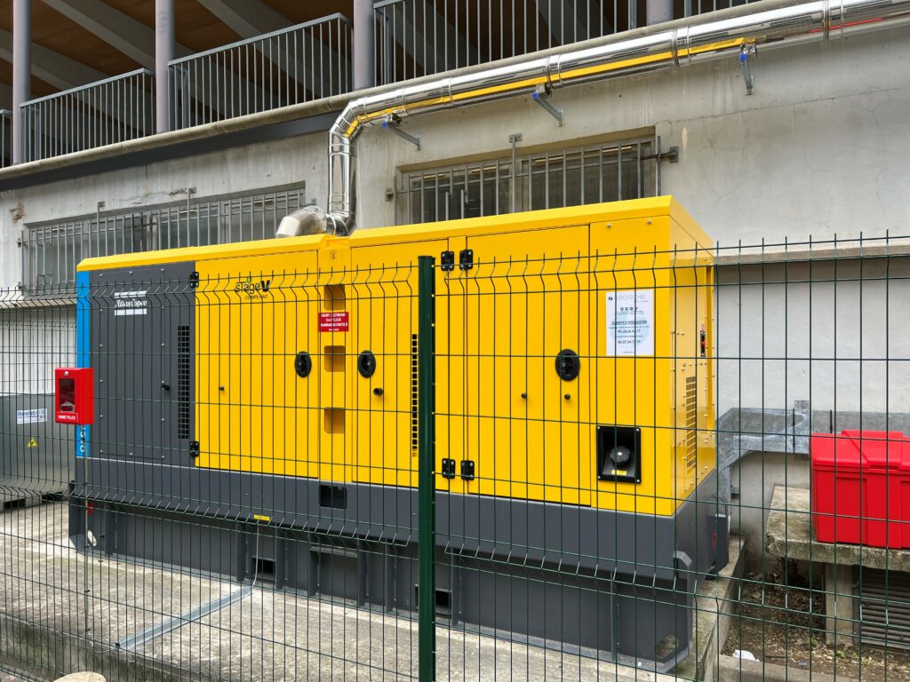 FLIPO RICHIR Installation groupe électrogène 450 kvA 1