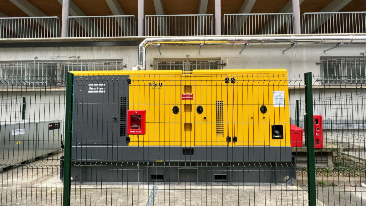 FLIPO RICHIR Installation groupe électrogène 450 kvA 2