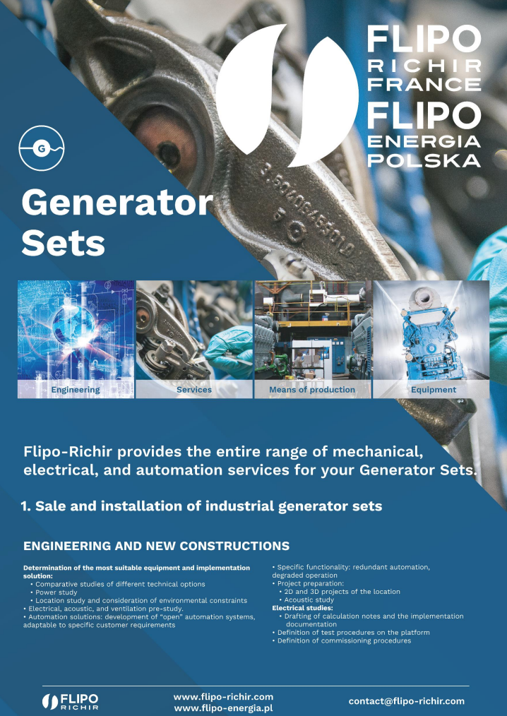 Generator Sets l Flipo Richir