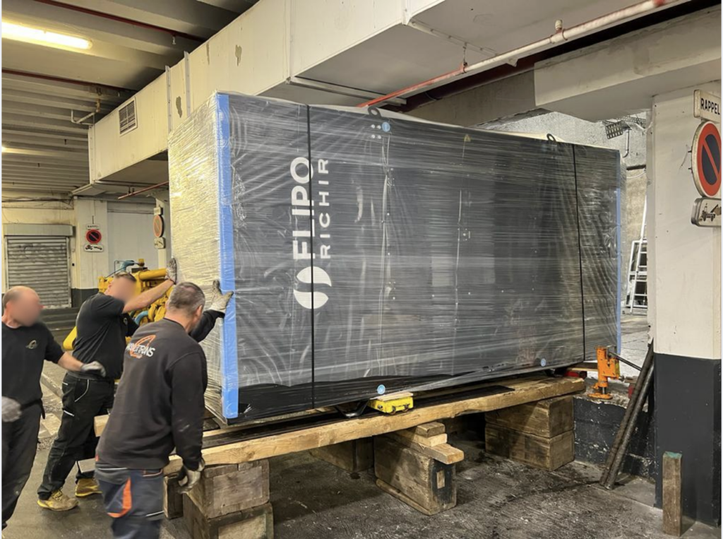 Installation groupe électrogène 300 kva flipo richir