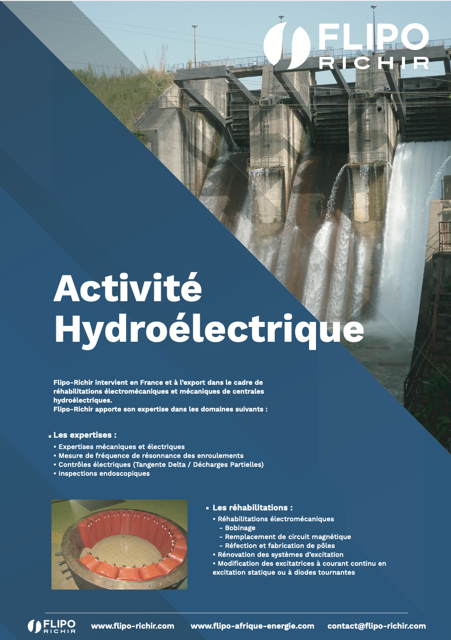 Plaquette Hydroélectrique l Flipo Richir